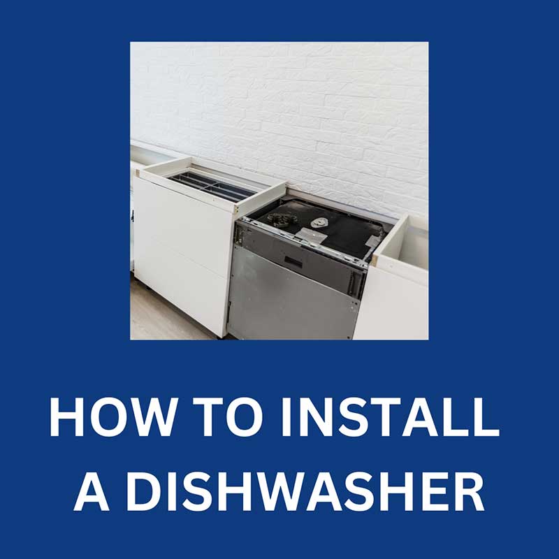 Installing best sale a dishwasher